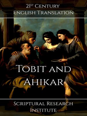 cover image of Tobit and Ahikar